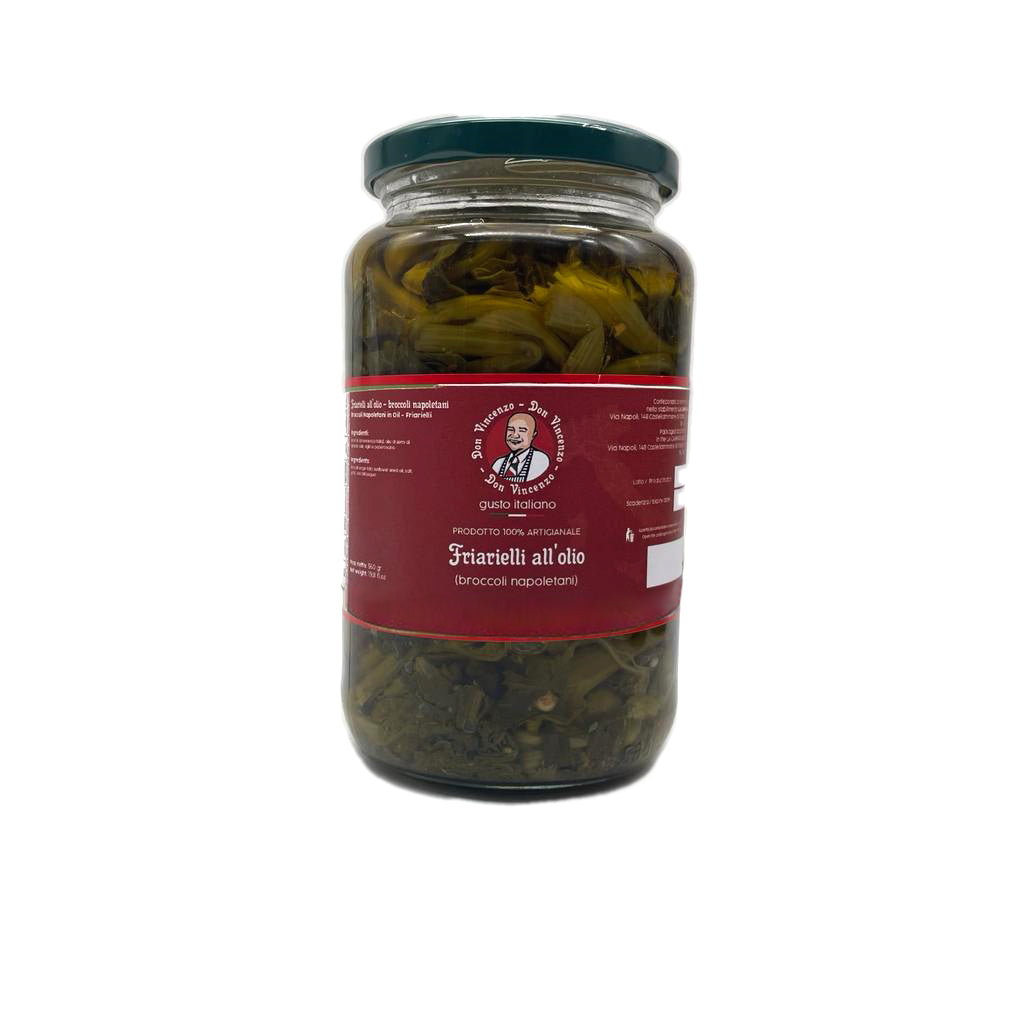 Friarielli with oil - Neapolitan broccoli