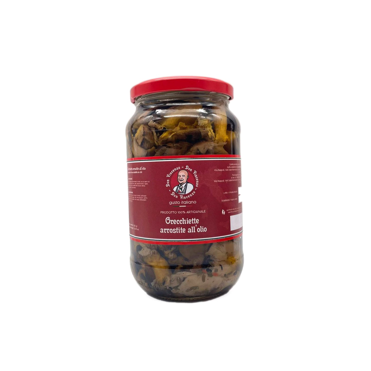 Orecchiette roasted in oil