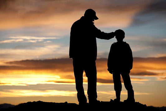 Rapporto padre e figlio.