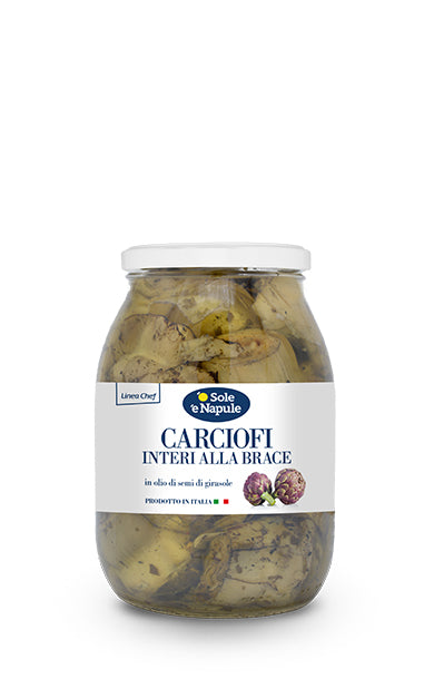 Carciofi interi alla brace