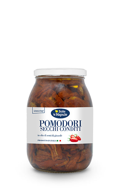 Pomodori secchi conditi