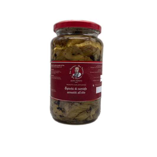 Spicchi di Carciofo Arrostiti all'olio